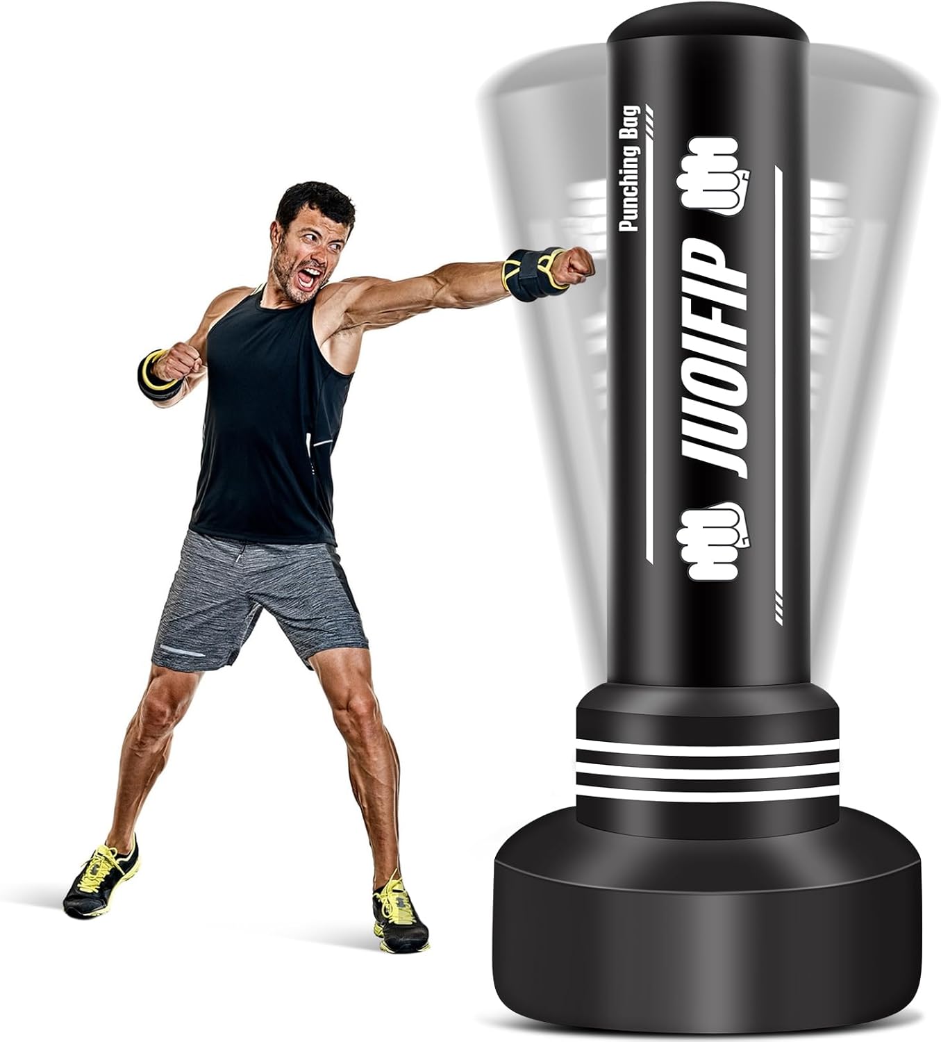 Freestanding Heavy Boxing Bag Set - Ultimate Home Workout