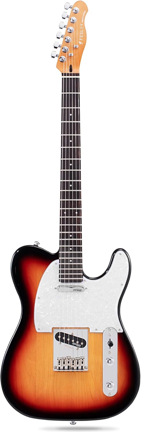 Fesley TL Style Electric Guitar: Pro-Level Performance with Wilkinson Pickups