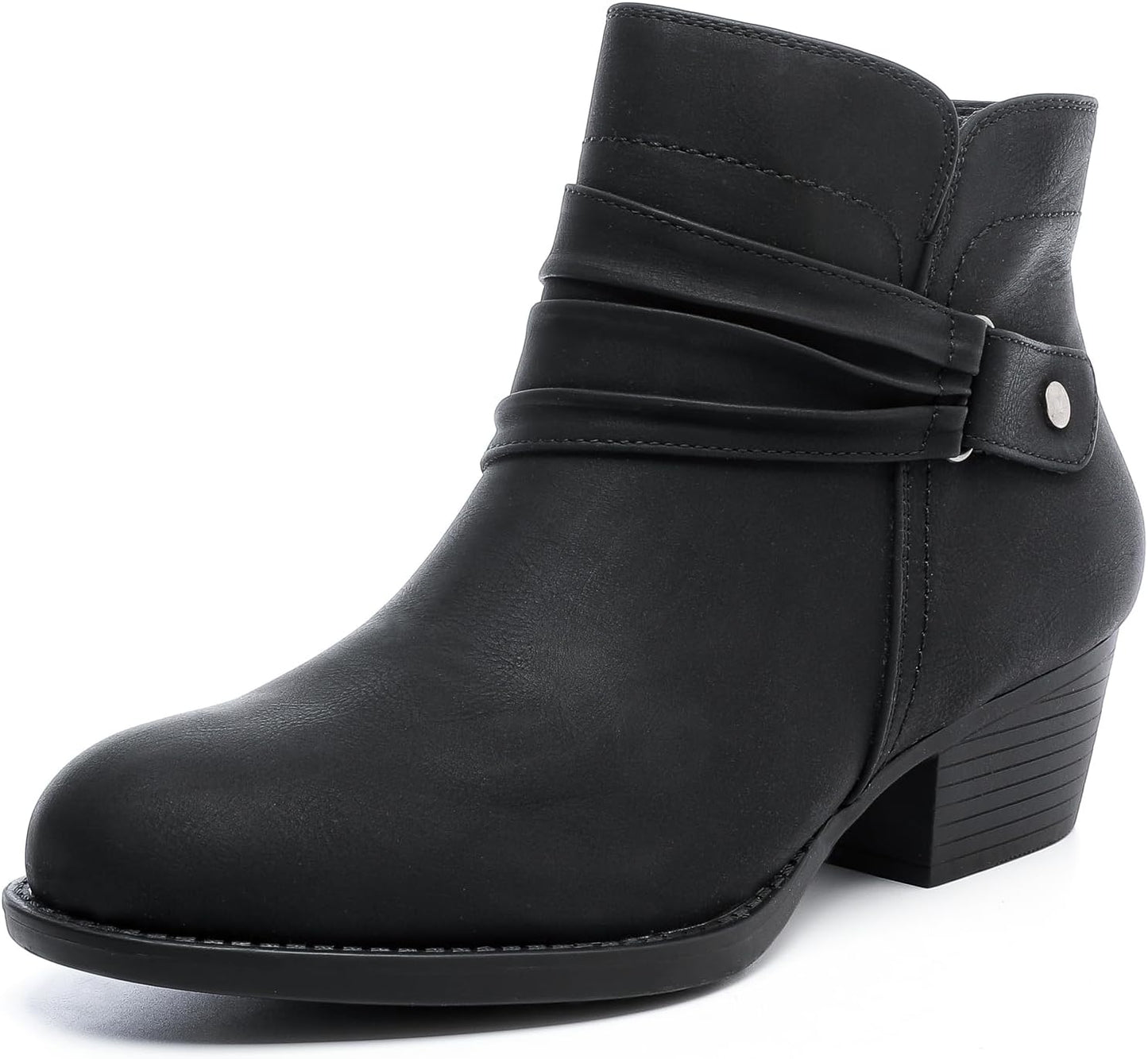 Luoika Women's Wide Width Ankle Boots - Stylish and Comfortable