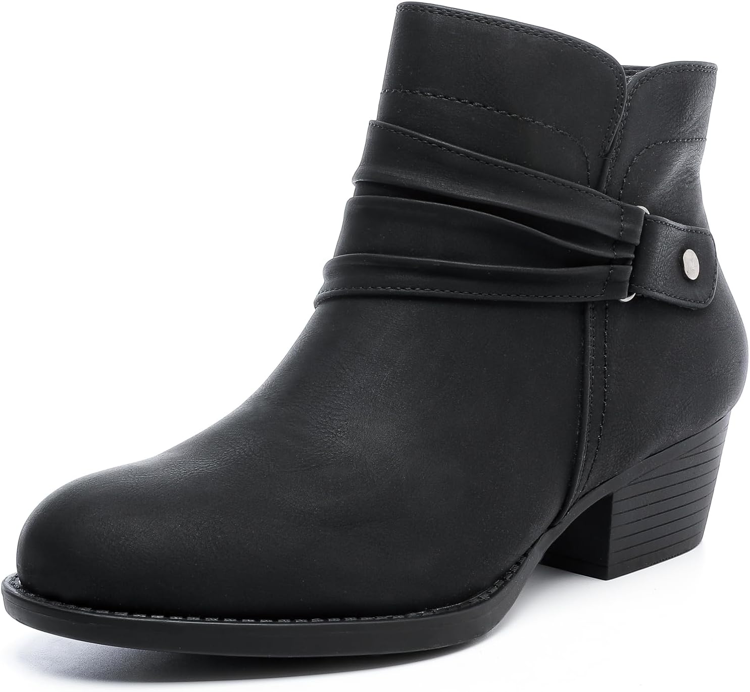Luoika Women's Wide Width Ankle Boots - Stylish and Comfortable