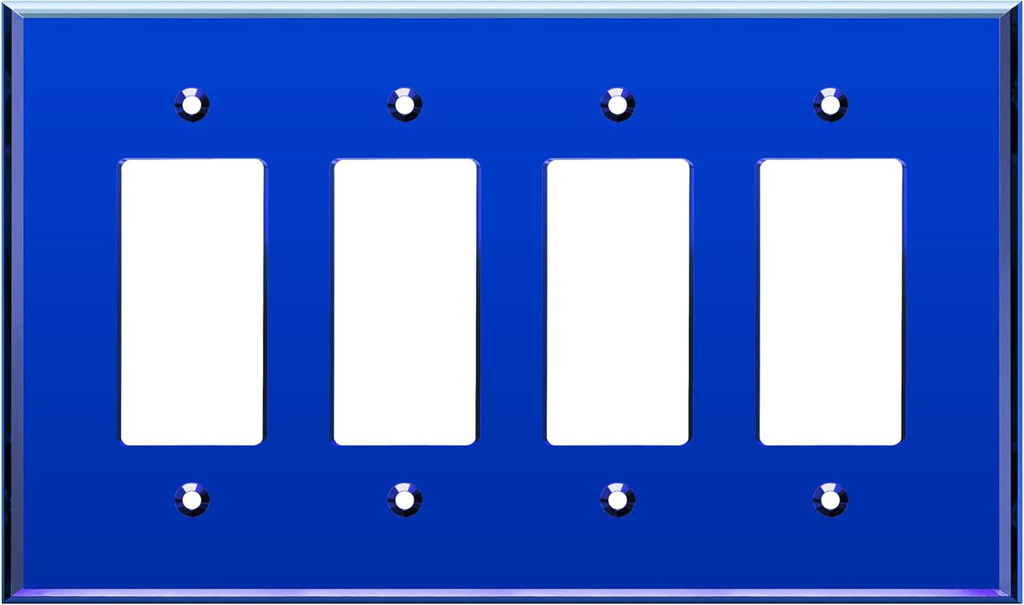 LIDER Reflective Acrylic Decorator Wall Plate for Stylish Spaces