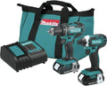 Makita CT225SYX 18V LXT Compact Cordless 2-Pc. Combo Kit - Compact