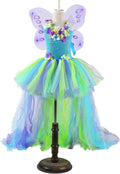 Tutu Dreams Long Train Fairy Princess Dress for Girls