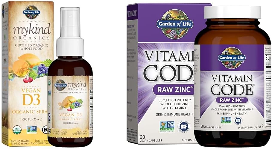 Vegan Vitamin D3 Spray with Zinc and Vitamin C for Immunity