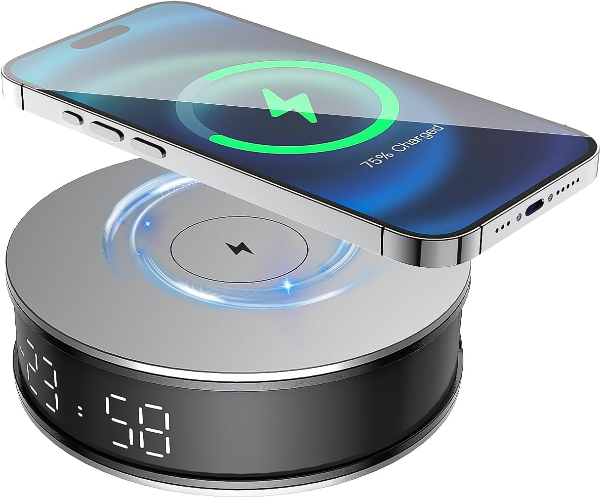LIZVIE Spy Hidden Camera Clock for Home Security and Monitoring