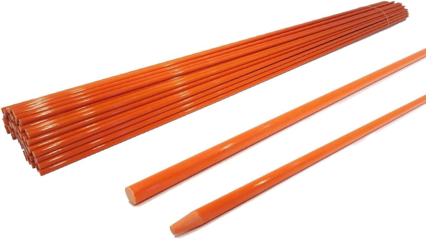 Non Reflective Driveway Markers for Snow Plowing and More