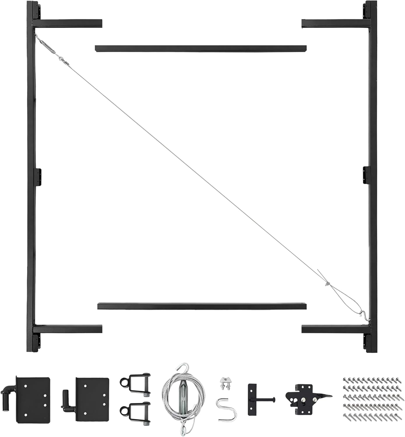 Adjust-A-Gate Steel Frame Gate Kit for 36-60 in Openings