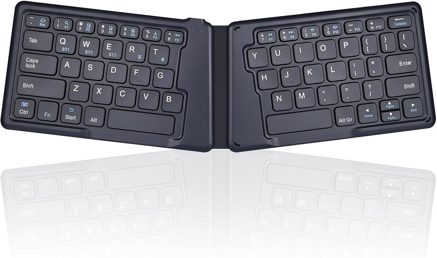 Perixx Wireless Foldable Bluetooth Keyboard: Ultra-Thin Ergonomic Design
