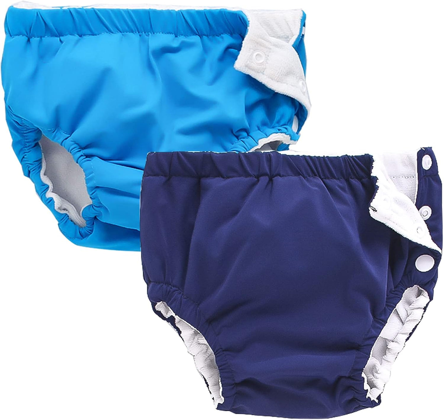 Reusable Swim Diapers 2-Pack for Leak-Free Fun!