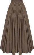 Scarlet Darkness Maxi Skirts for Women with Pockets and Style