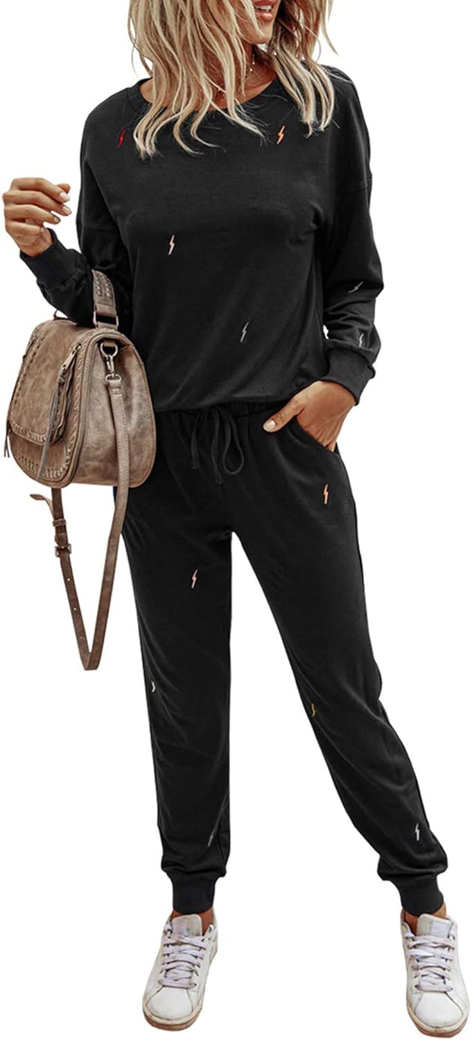 PRETTYGARDEN Women's Two Piece Loungewear Set for Comfort