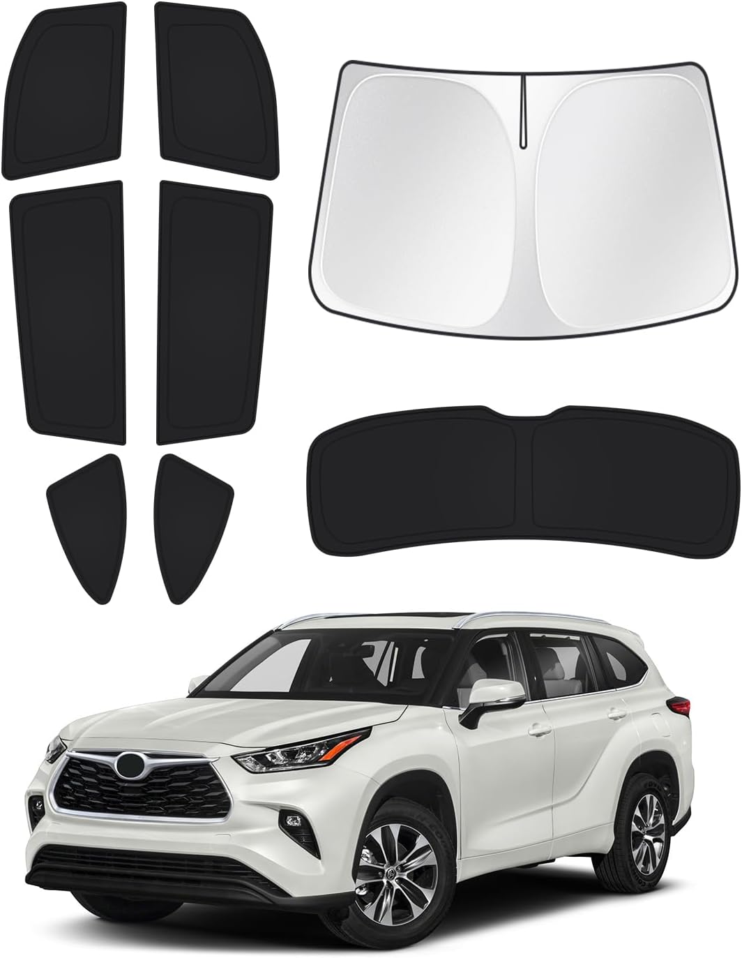 Windshield Sun Shade for 2020-2026 Toyota Highlander Accessories