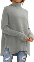 LILLUSORY Oversized Turtleneck Sweater - Soft Fall Tunic