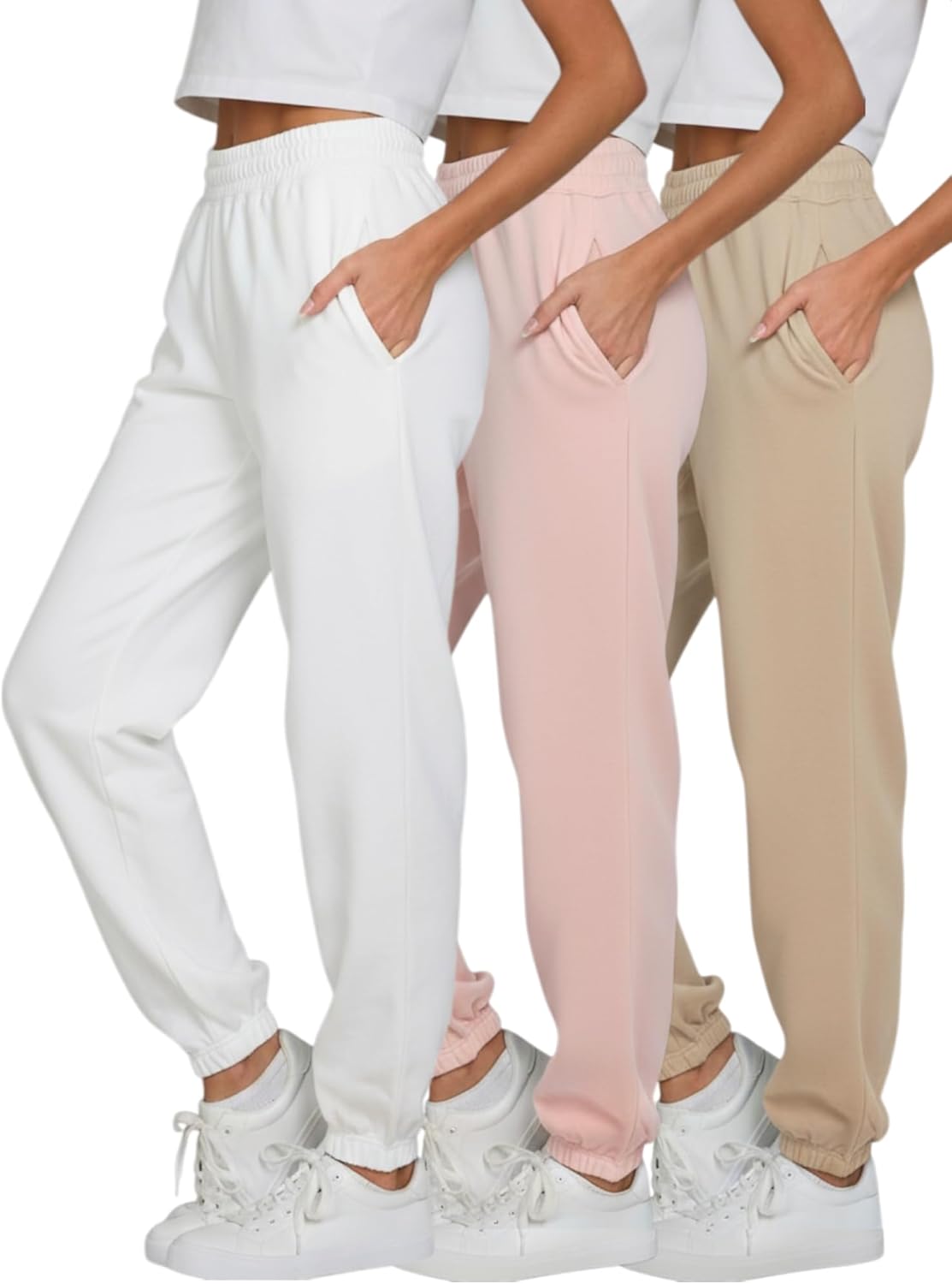 Ultra Performance Womens Sweatpants 3 Pack for Cozy Comfort