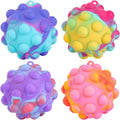 Pop Fidget Toys Its Ball Toy 4 PCS Pack - Inflatable Pop Squeeze Balls