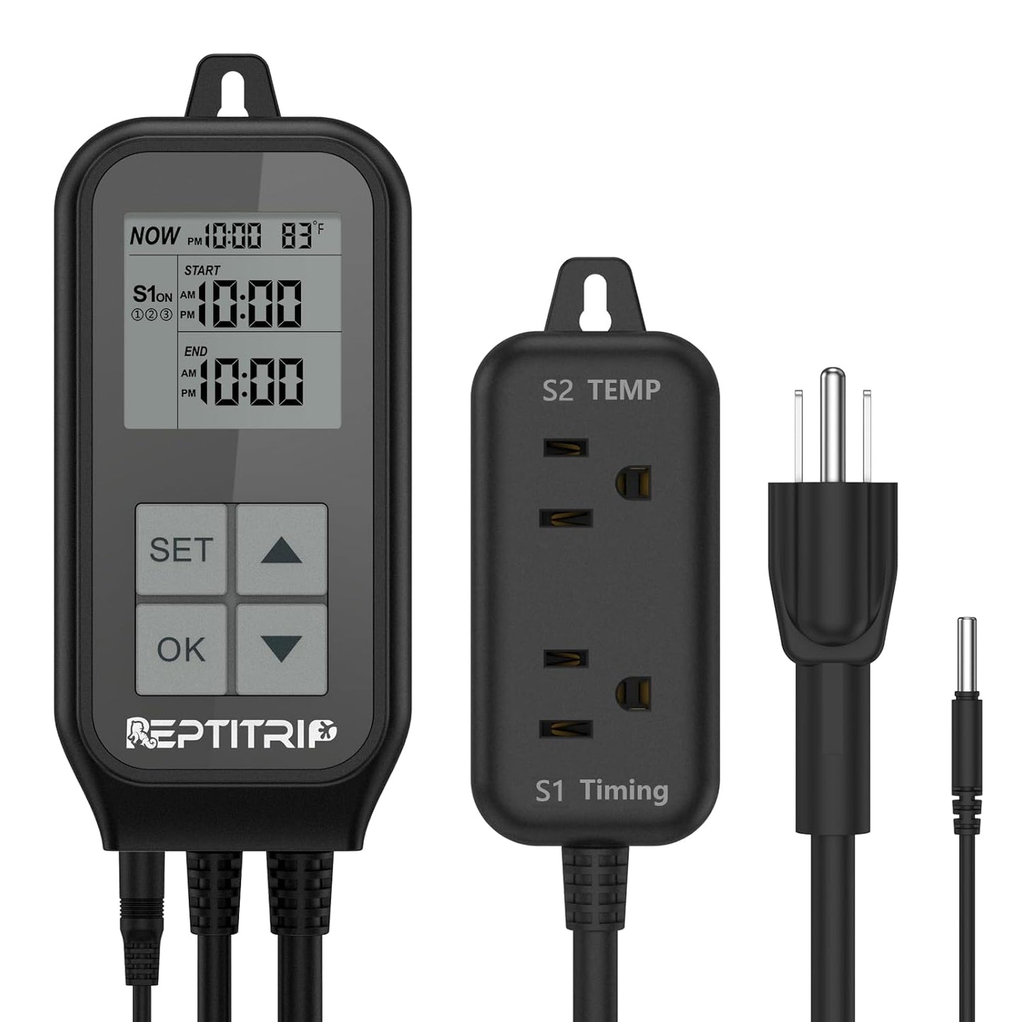 Reptile Thermostat and Light Timer for Optimal Temperature Control
