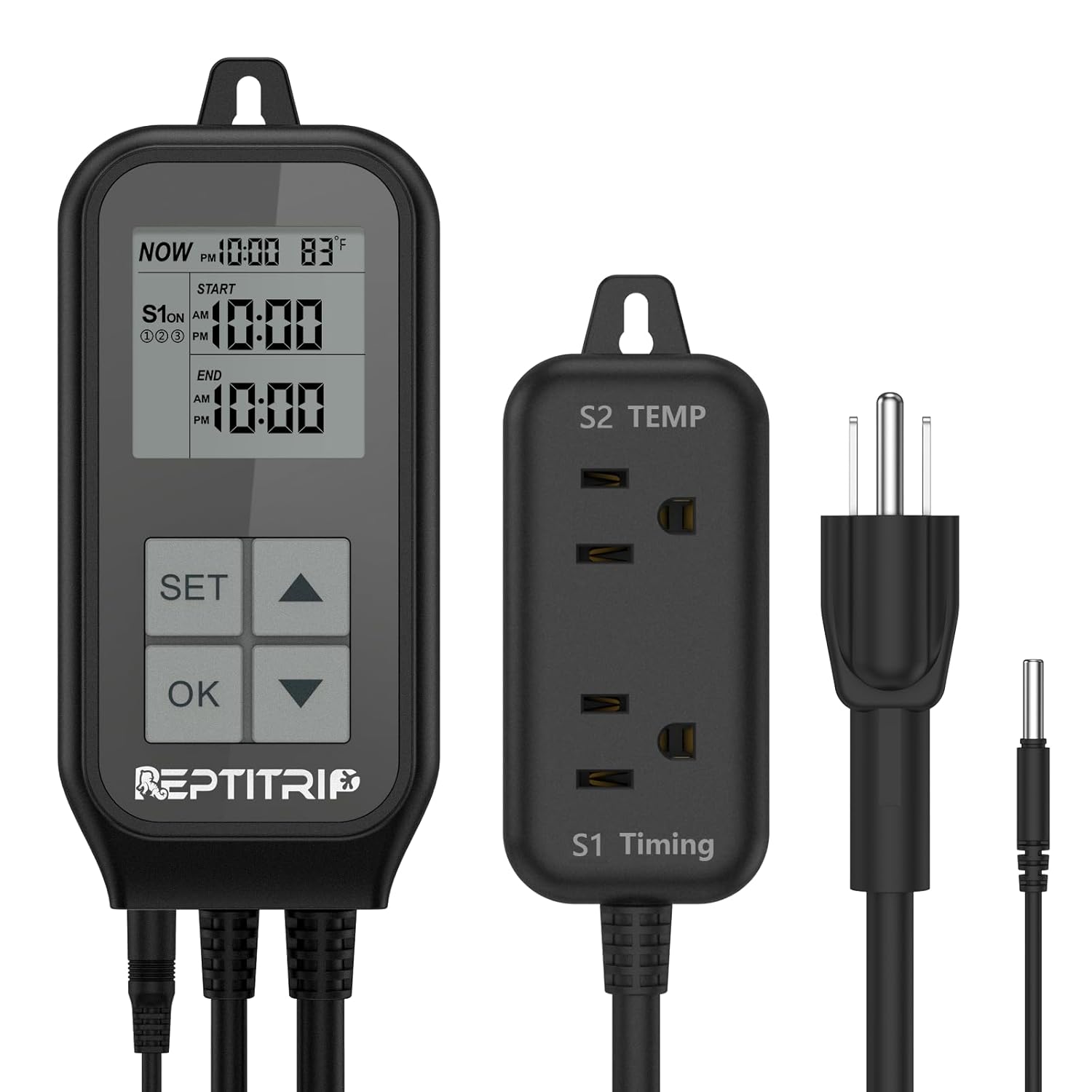 Reptile Thermostat and Light Timer for Optimal Temperature Control