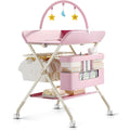Foldable Portable Changing Table for Baby - Adjustable 5-Level Station