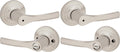 Kwikset Henley Interior Privacy Door Handle Pack of 2 - Smooth, Secure