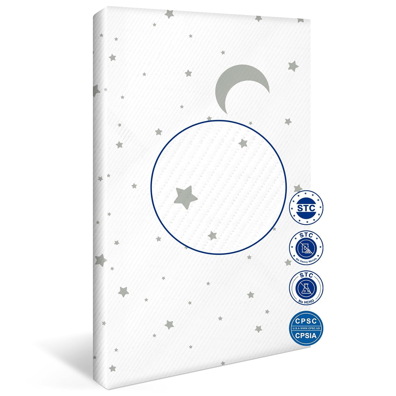 Pack and Play Mattress - Portable Breathable Baby Mattress Pad