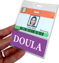Doula BadgeBottom Horizontal Badge Buddy & Badge Holder Combo - 20
