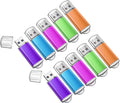 USB 3.0 Flash Drive 10 Pack 64GB - Fast Multicolor Thumb Drives