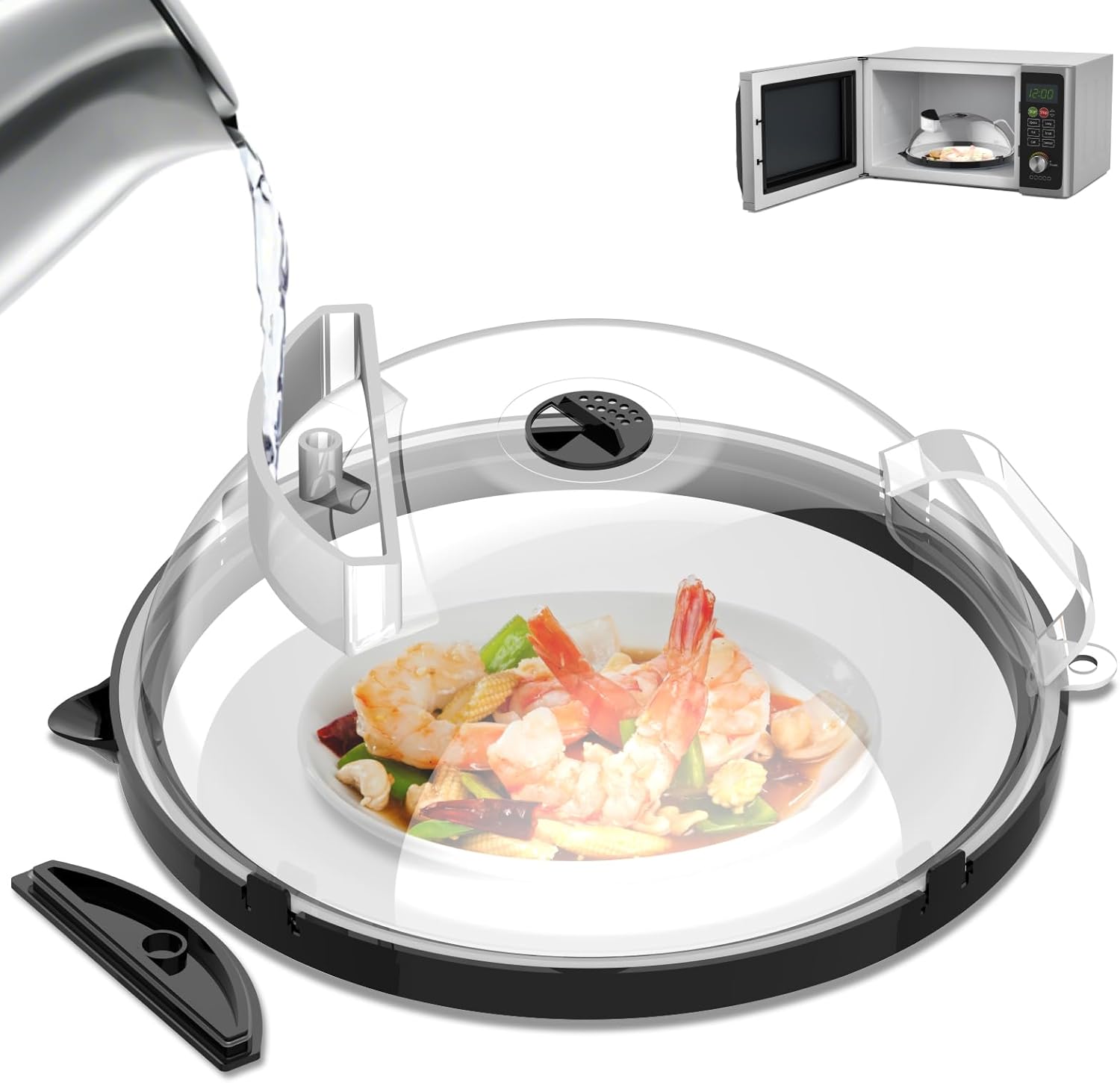 TranRantic 10 Microwave Splatter Guard