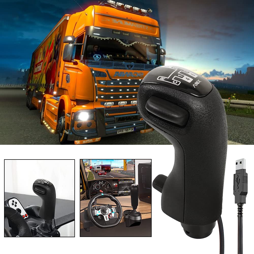 RASTP USB American Truck Simulator Shifter for PC Sim Racing