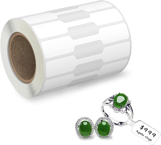 500 Self Adhesive Jewelry Tags for Easy Price Identify