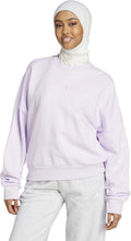 adidas Womens Essentials Small Logo FeelCozy Sweatshirt - Oversized