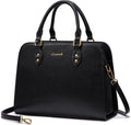 LOVEVOOK Vintage-Style Leather Top Handle Bag - Everyday Satchel