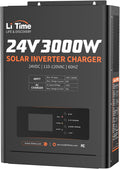 LiTime 24V 3000W All-in-One Solar Inverter Charger - Home Energy