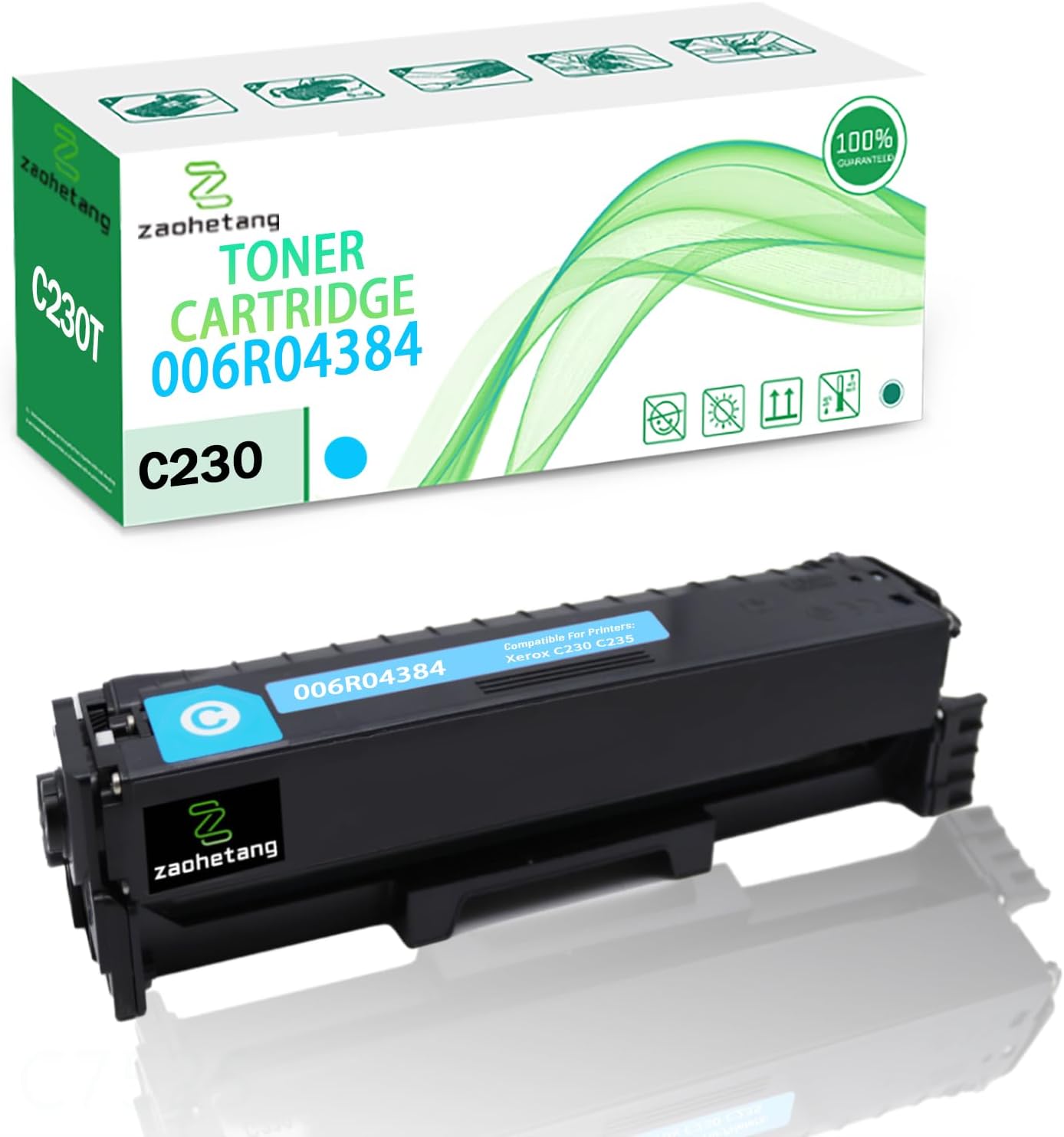 Vibrant Cyan Toner for Xerox C235/DNI Printer