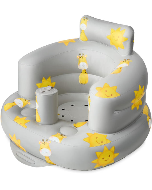 Inflatable Baby Sit-Up Chair - Supportive Infant Seat