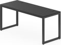 55-Inch Black Office Desk by SHW: Commercial-Grade