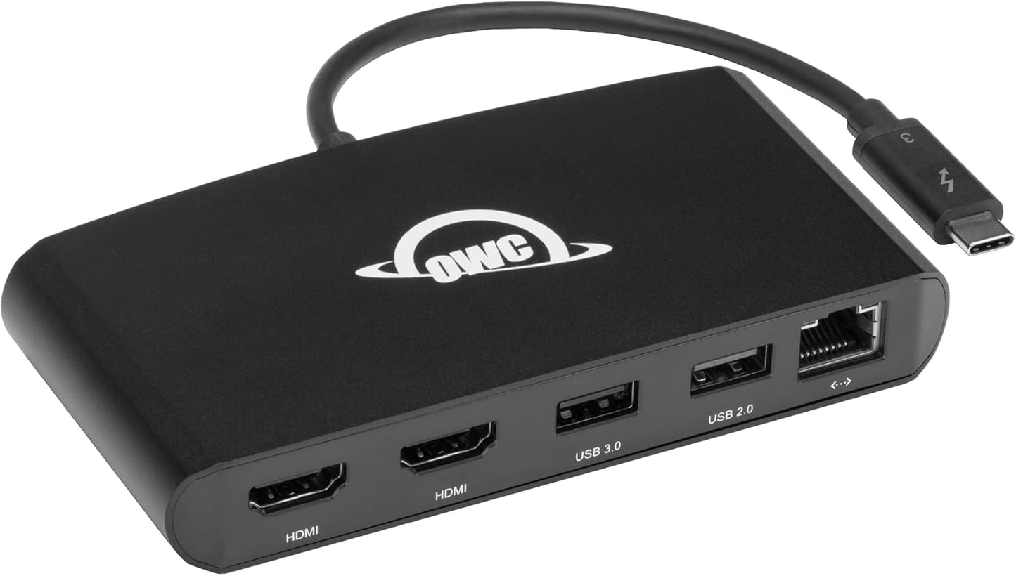 OWC Thunderbolt Mini Dock: 5-Port Multi-Adapter