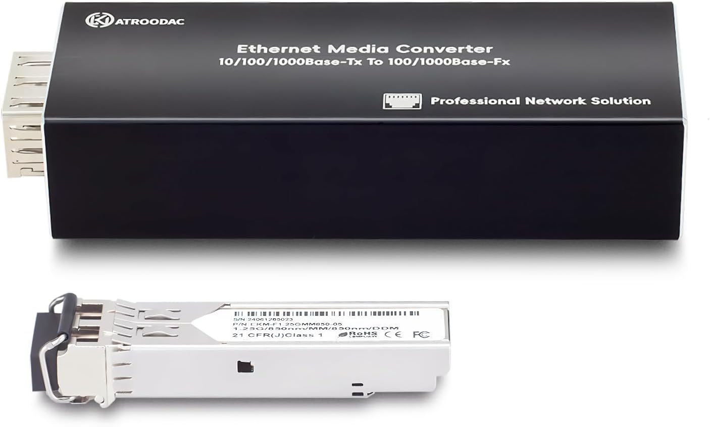 Mini Gigabit Fiber Media Converter for Fast Ethernet Connection