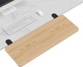21.65 x 9.5 in Ergonomic Desk Extension Tray - Foldable Clamp Drawer