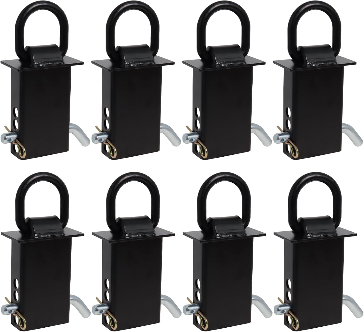 Heavy Duty Trailer Stake Pocket D Ring Tie Downs for Trailers