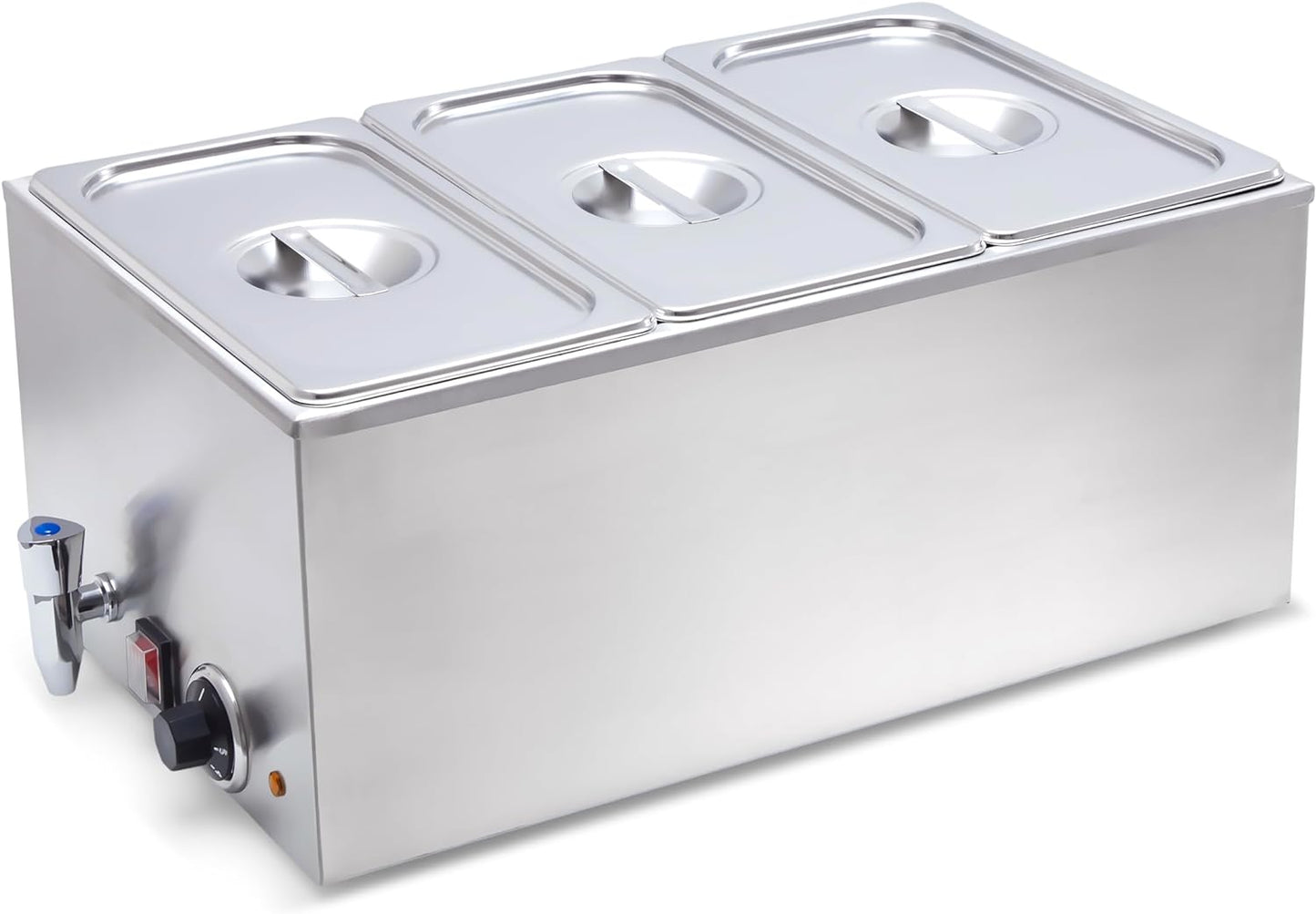 SYBO Commercial Grade Stainless Steel Bain Marie Food Warmer