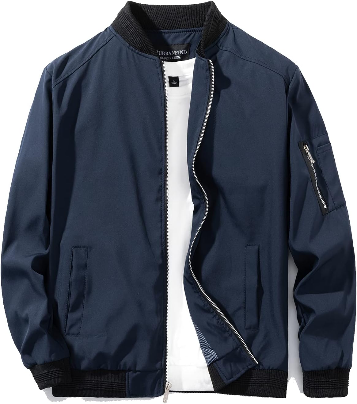 URBANFIND Men's Slim Fit Lightweight Sportswear Jacket Review