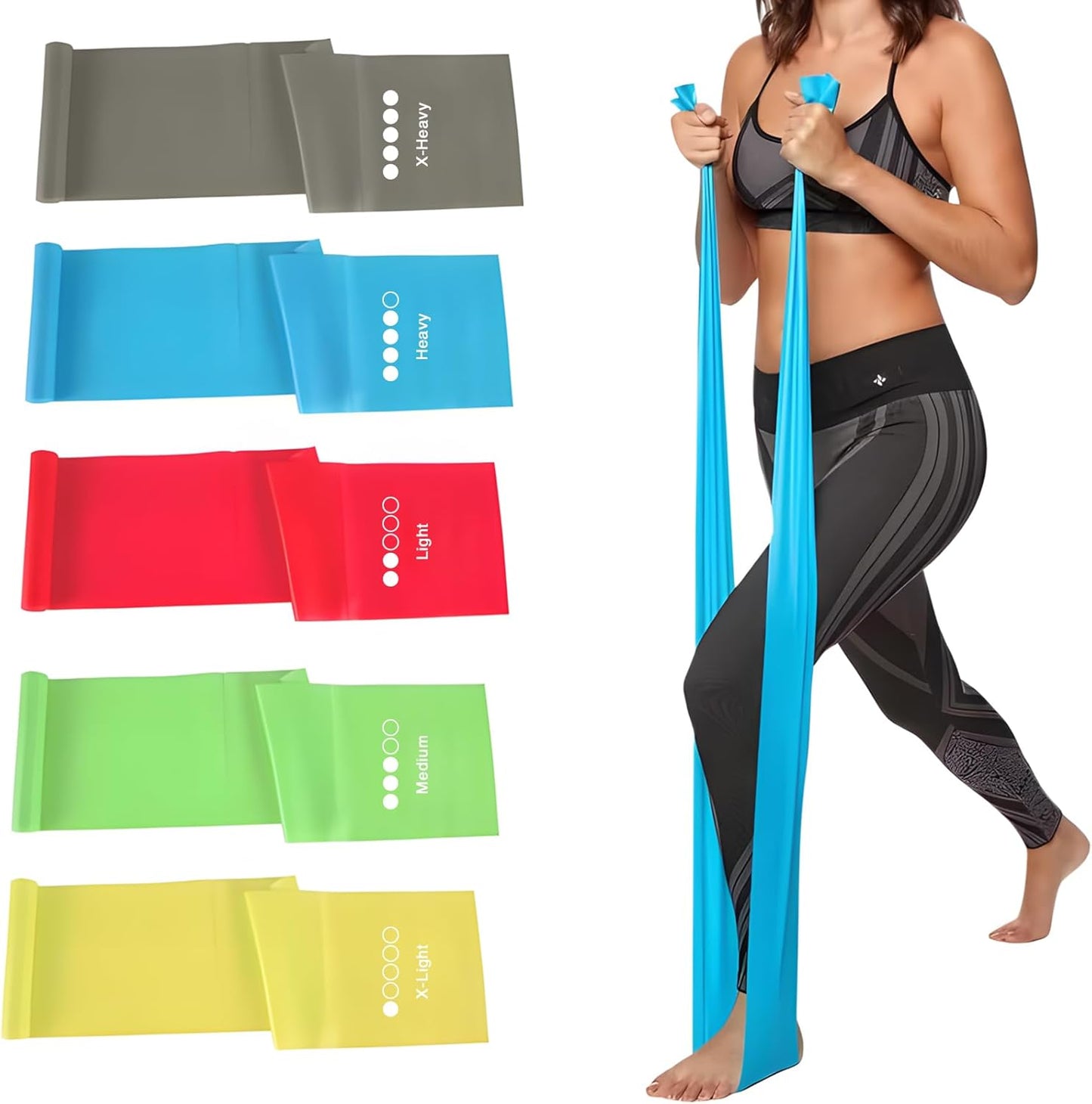 TISSCARE Vibration Plate with Bands: Tone Faster
