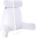 Husband Pillow Medium Aspen Edition White Dandelion - Sit Up Reading