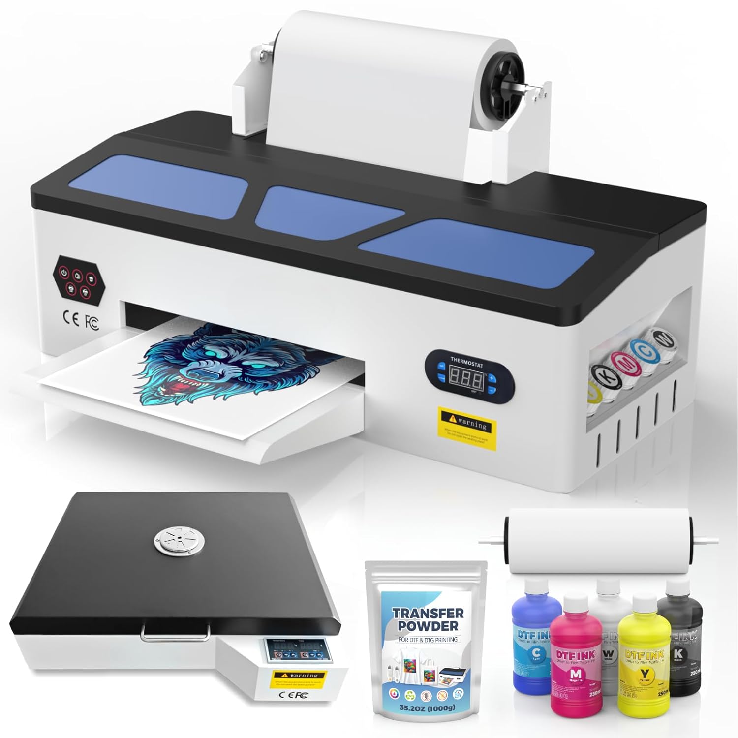Godora A3 DTF Printer for Vibrant Custom Fabric Designs
