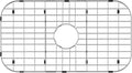Sink Protector Grid for Centered Drain 26in x 14in - Sink Bottom Guard