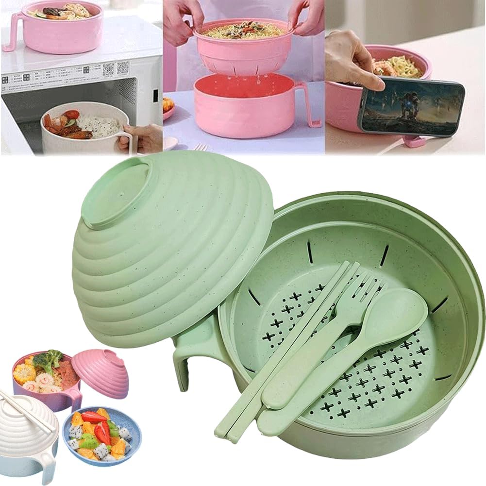Portable Microwave Ramen Bowl Set