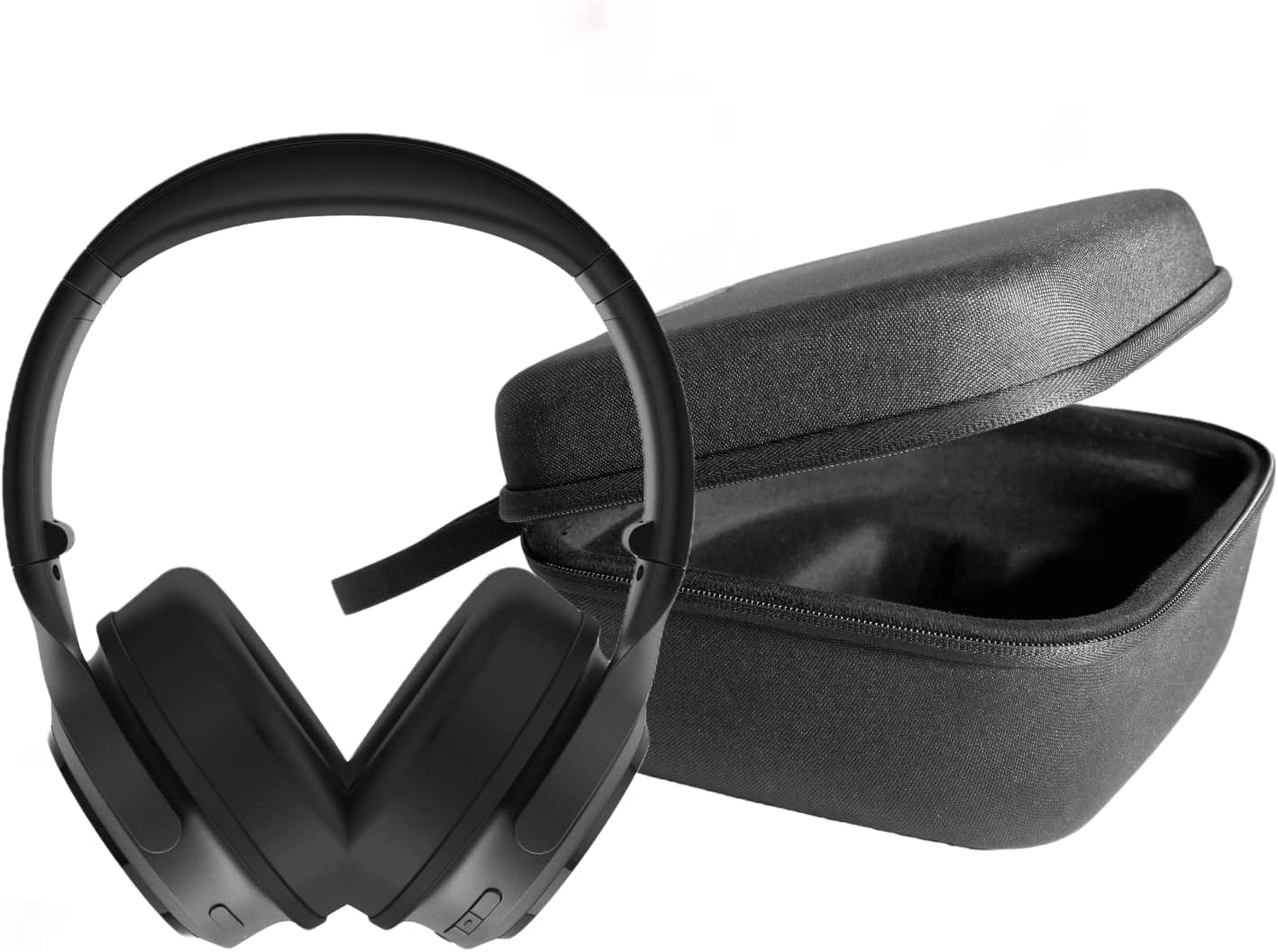 WYZE Noise Cancelling Headphones with Hard Case for Travel
