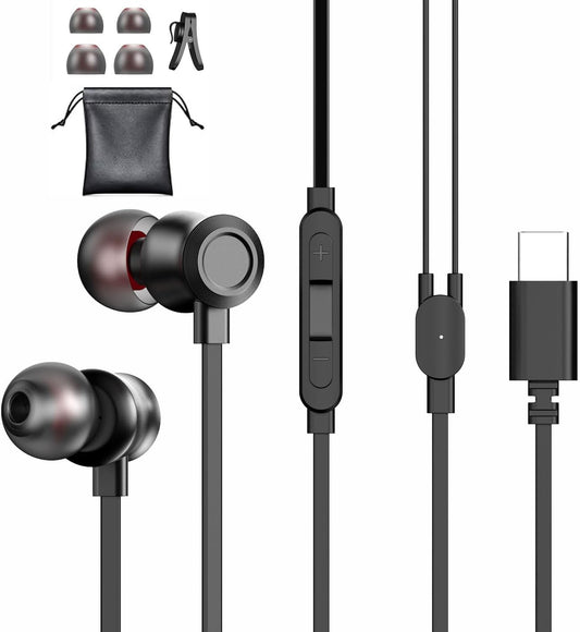 High-Quality ASVOQ USB C Earphones