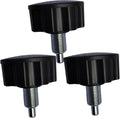 5/8 in (M16) Spring Pin Quick Adjustment Knob 3-Piece Set - Fast