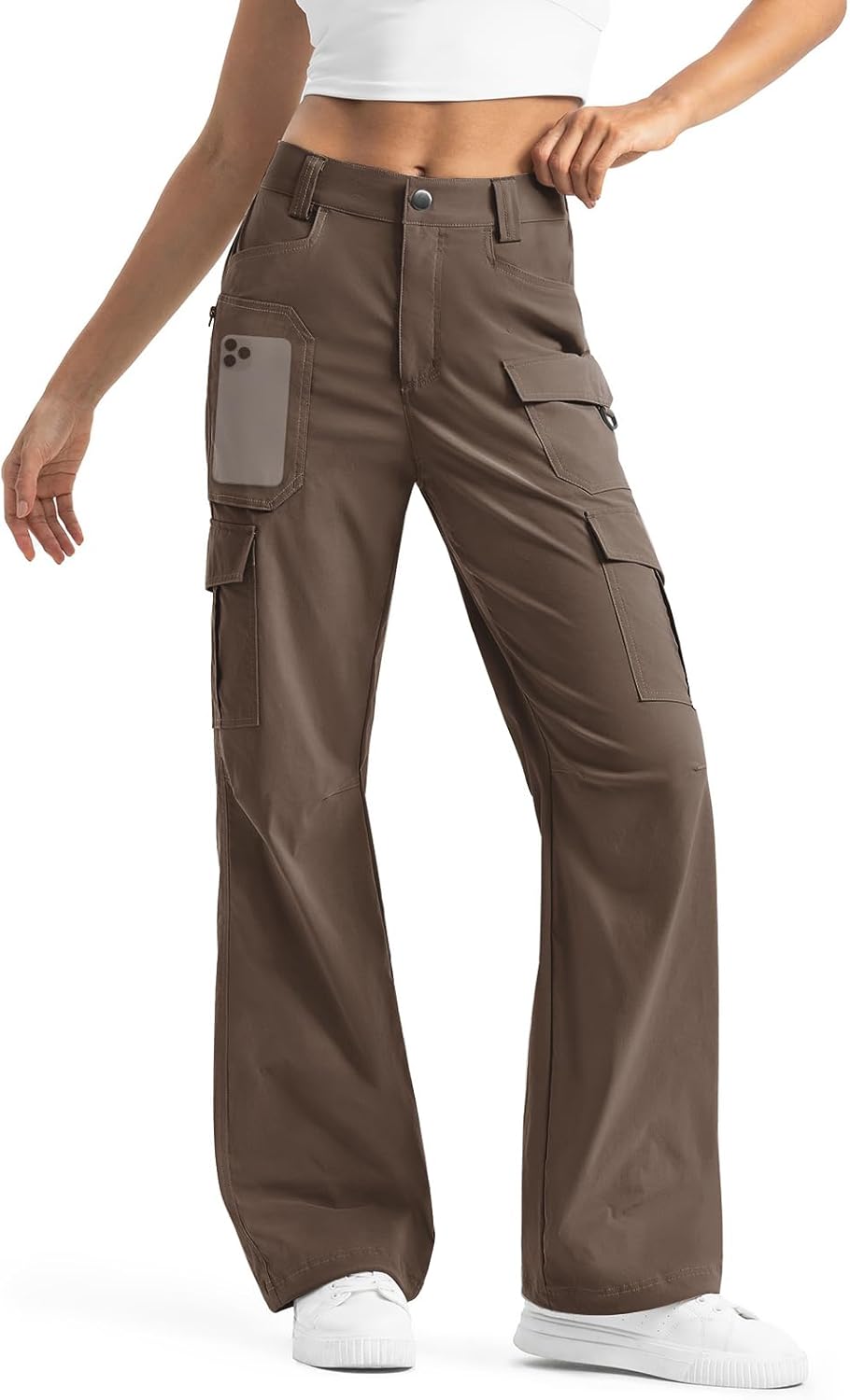 Moosehill Women's Cargo Hiking Pants for Outdoor Adventures